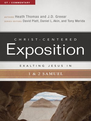 cover image of Exalting Jesus in 1 & 2 Samuel